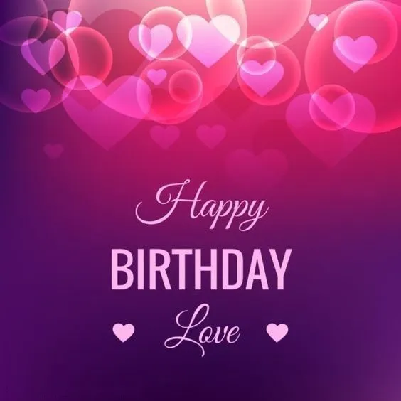 Happy Birthday Love Images