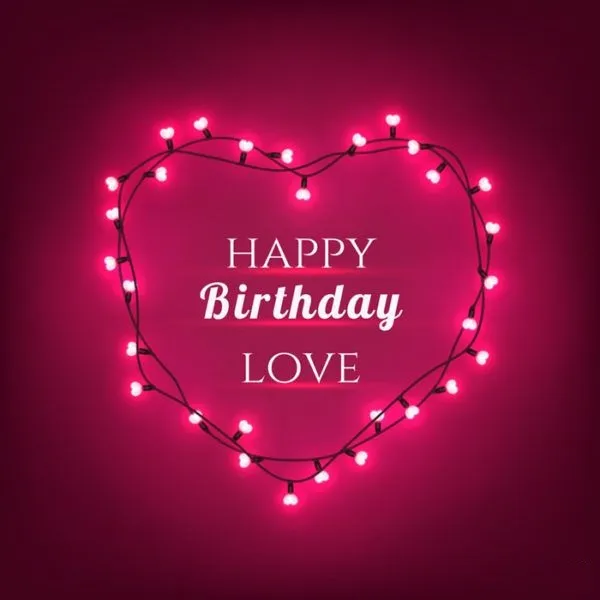 Happy Birthday Love Images