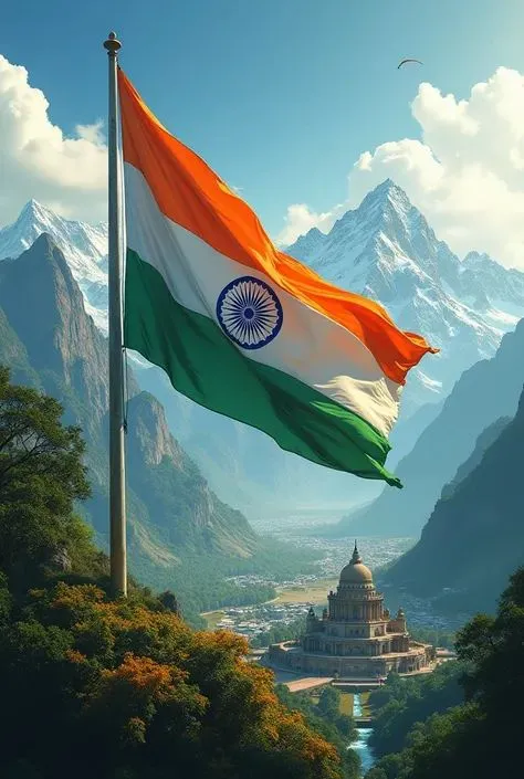 Indian National Flag Pic