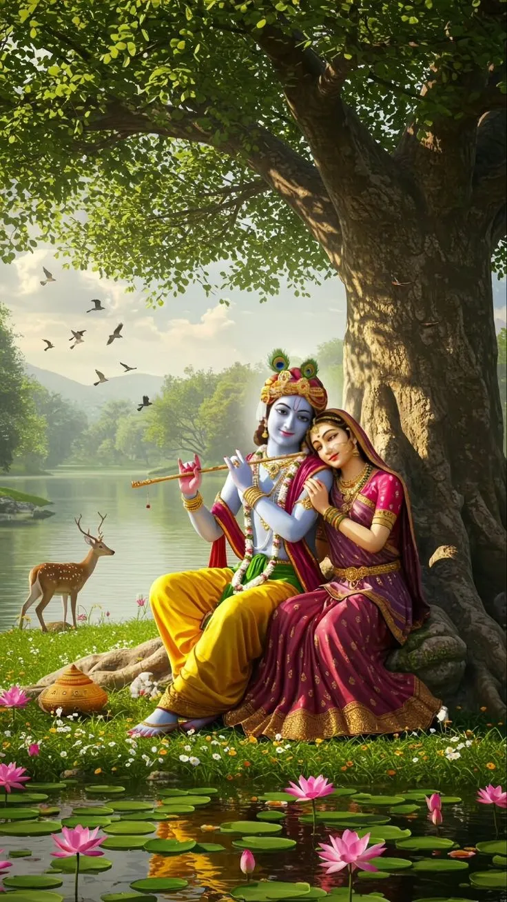 Radha Krishna Cute Images
