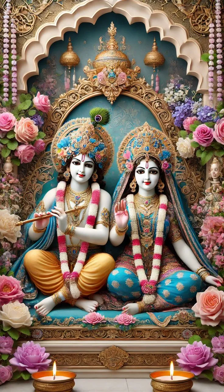 Radha Krishna Cute Images