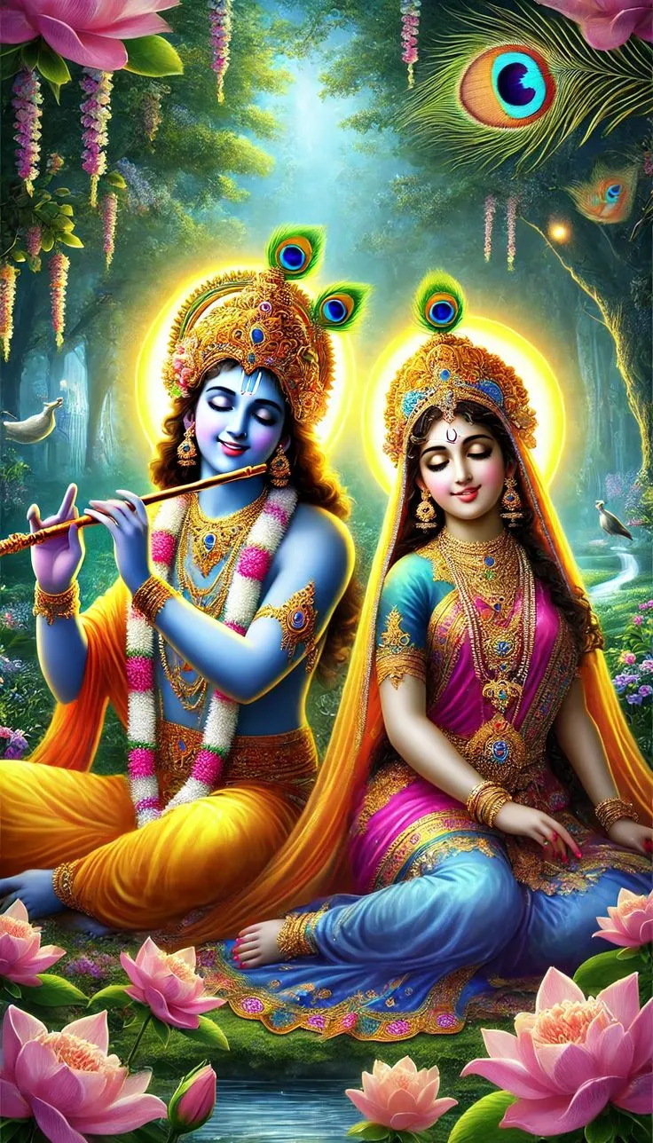 Radha Krishna Cute Images