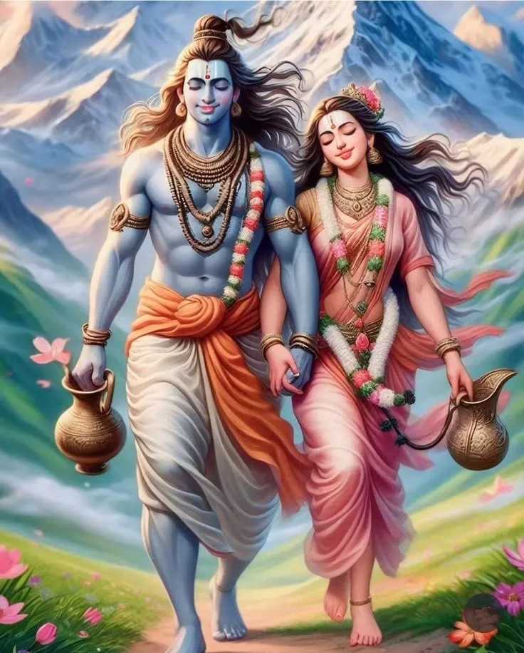 shiv-parvati-cute-images-2 Shiv Parvati Cute Image