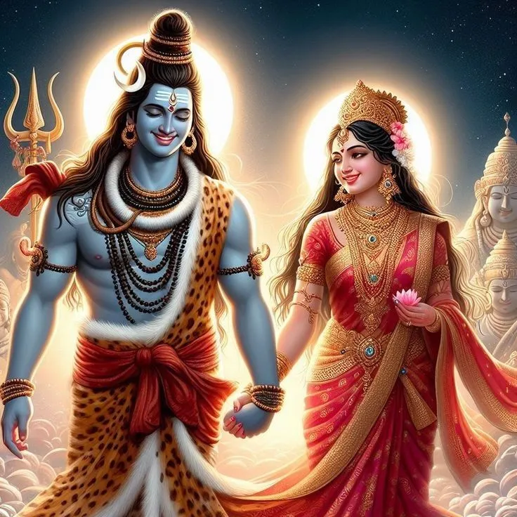 shiv-parvati-cute-images-5 Shiv Parvati Cute Image