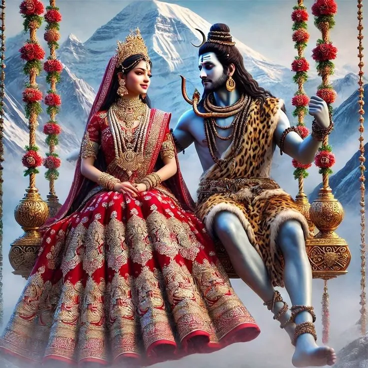 shiv-parvati-cute-images-8 Shiv Parvati Cute Image