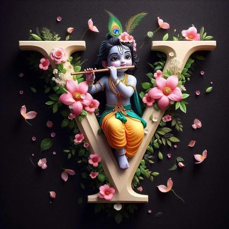 V Letter Images For Dp